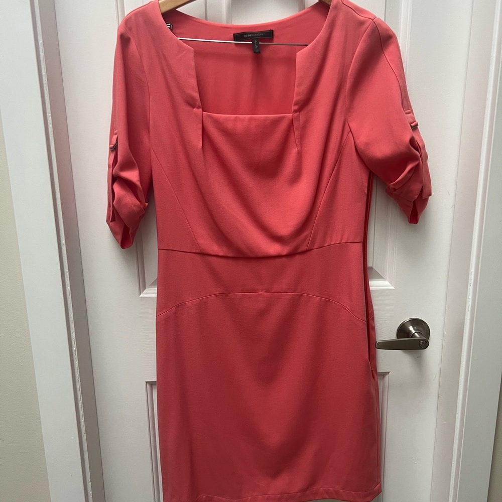 BCBGMaxAzria Coral 3/4 Sleeve Dress